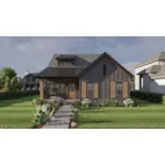 Bungalow House Plan Front of House 123D-0635