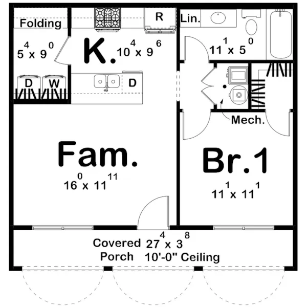 Floor Plan - 123D-0636