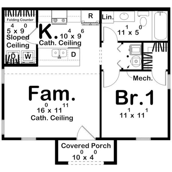 Floor Plan - 123D-0637