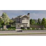 Modern Farmhouse Plan Front of House 123D-0639