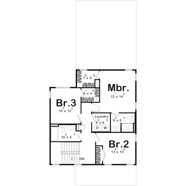 Floor Plan - 123D-0640