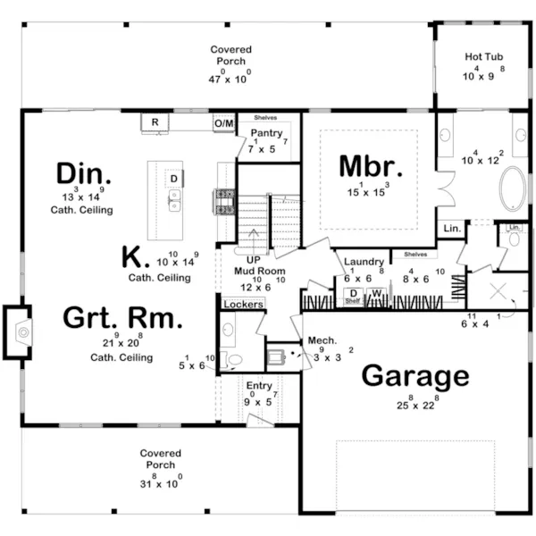 Floor Plan - 123D-0642