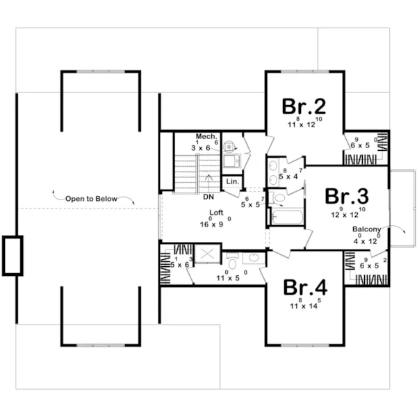 Floor Plan - 123D-0642
