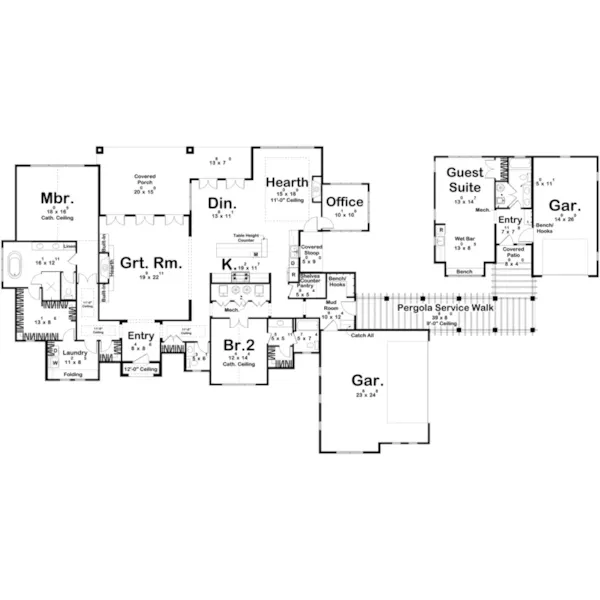 Floor Plan - 123D-0644