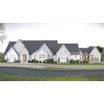 Modern House Plan Front of House 123D-0644