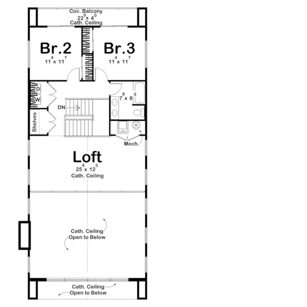 Floor Plan - 123D-0647