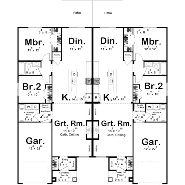 Floor Plan - 123D-0650