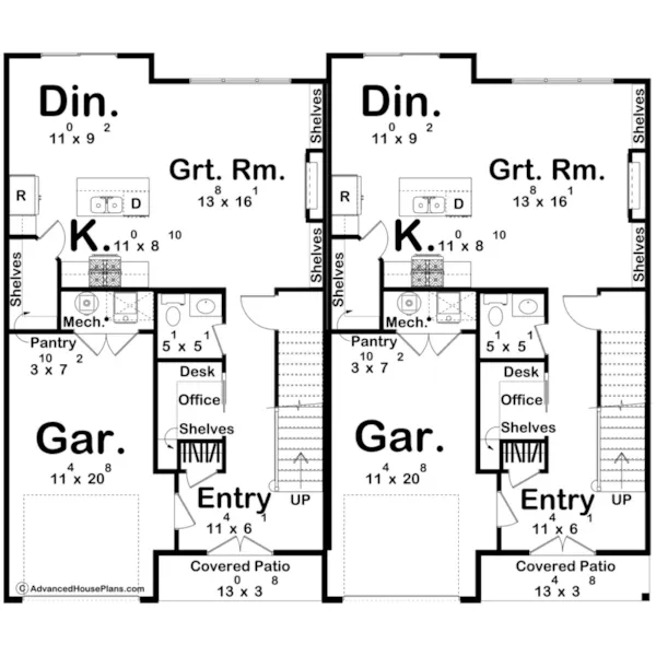 Floor Plan - 123D-0651