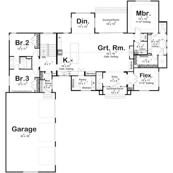 Floor Plan - 123D-0652