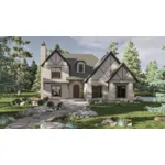 European House Plan Front of House 123D-0654