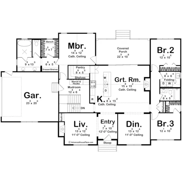 Floor Plan - 123D-0656
