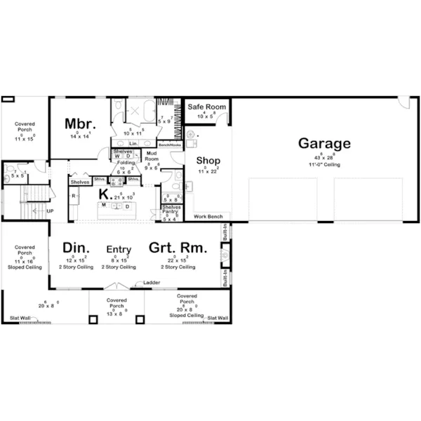 Floor Plan - 123D-0671