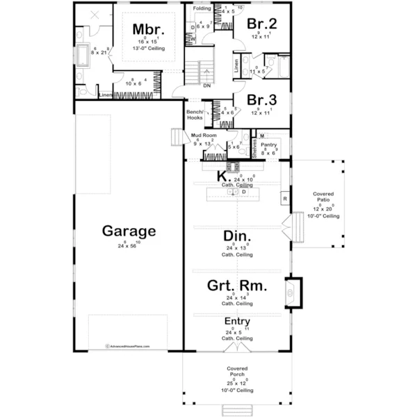 Floor Plan - 123D-0679