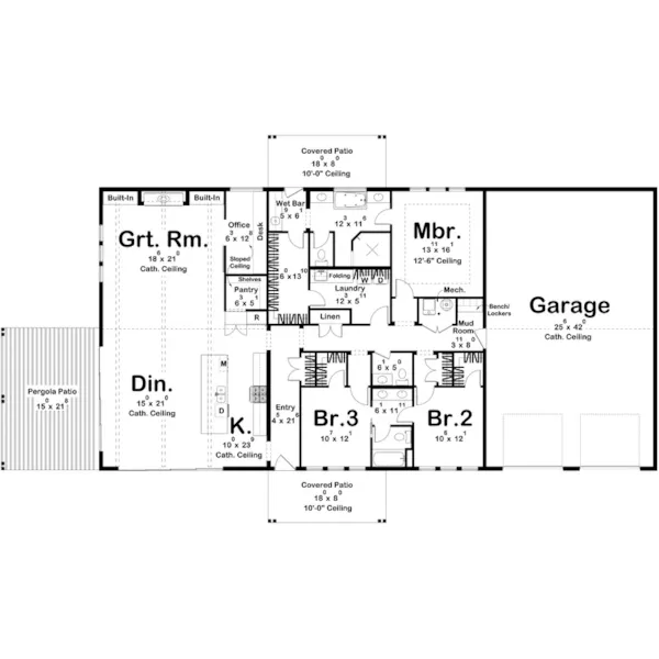 Floor Plan - 123D-0680