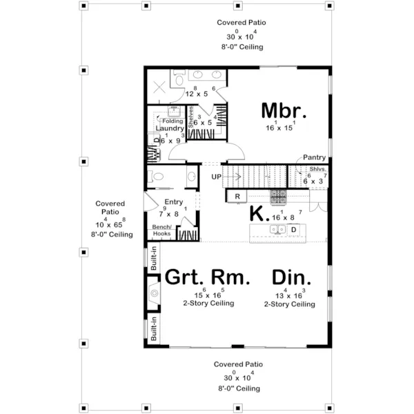 Floor Plan - 123D-0694