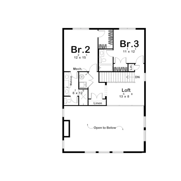 Floor Plan - 123D-0694