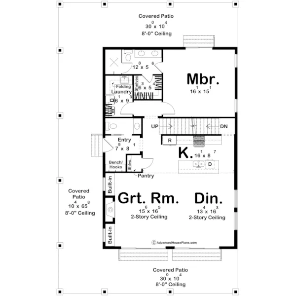 Floor Plan - 123D-0694