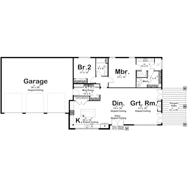 Floor Plan - 123D-0701