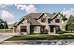 Modern House Plan Front of House 123S-0006