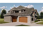 Traditional House Plan Side View Photo - 123S-0006 - Shop House Plans and More