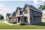 Traditional House Plan Side View Photo 01 - 123S-0006 - Shop House Plans and More
