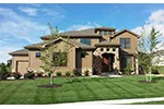 Mediterranean House Plan Front of House 123S-0009