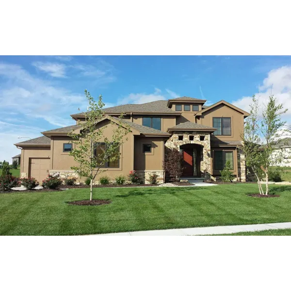 Luxury House Plan Front of Home - Scottsdale Lane Luxury Home 123S-0009 - Shop House Plans and More