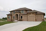 Mediterranean House Plan Front of House 123S-0012