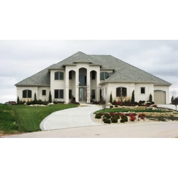 Sunbelt House Plan Front of Home - Collmore Luxury Home 123S-0014 - Shop House Plans and More