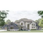 Country French House Plan Front of House 123S-0015