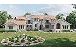 Spanish House Plan Front of House 123S-0016