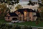 European House Plan Front Photo 01 - 123S-0017 - Shop House Plans and More