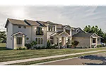 Mediterranean House Plan Side View Photo - 123S-0019 - Shop House Plans and More