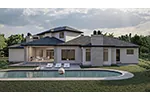 Modern House Plan Rear Photo 01 - 123S-0023 - Shop House Plans and More