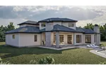Modern House Plan Side View Photo - 123S-0023 - Shop House Plans and More