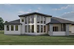 Prairie House Plan Rear Photo 02 - 123S-0024 - Shop House Plans and More