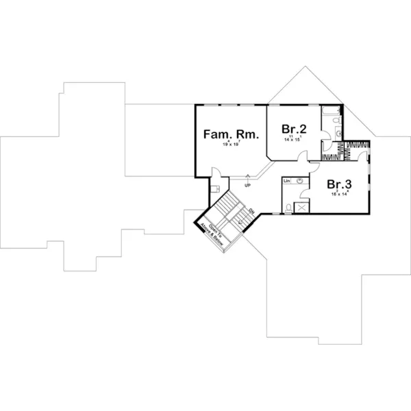 Waterfront House Plan Second Floor - Hilton Head Bay Luxury Home 123S-0025 - Shop House Plans and More