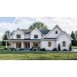 Luxury House Plan Front of House 123S-0027