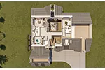 Vacation House Plan 3D Second Floor - 123D-0065 | House Plans and More