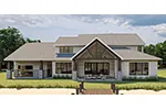 Craftsman House Plan Rear Photo 01 - 123D-0065 | House Plans and More