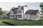 Saltbox House Plan Front Photo 03 - Salthouse Luxury Home 123S-0067 | House Plans and More