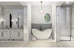 Beach & Coastal House Plan Master Bathroom Photo 01 - Salthouse Luxury Home 123S-0067 | House Plans and More