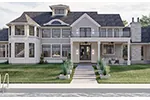Vacation House Plan Rear Photo 01 - Salthouse Luxury Home 123S-0067 | House Plans and More