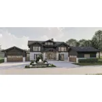 Rustic House Plan Front of House 123S-0072