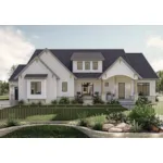 Cabin & Cottage House Plan Front of House 123S-0076