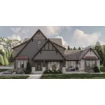 Contemporary House Plan Front of House 123S-0077