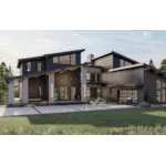 Contemporary House Plan Front of House 123S-0079