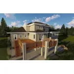 Building Plans Front of House 125D-3032