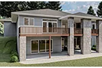 Building Plans Front of Home - 125D-3045 | House Plans and More
