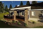 Building Plans Front of Home - 125D-3049 | House Plans and More